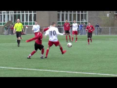 BVV Barendrecht B2 - Slikkerveer B1  15-03-2014  ...4x paal / lat