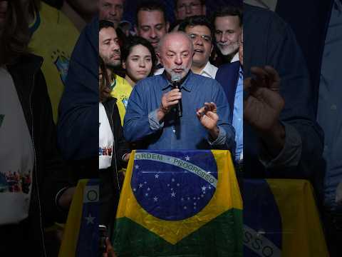 LULA agradece a los jóvenes brasileños por salir a las calles a defender la DEMOCRACIA #shorts