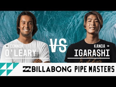 Connor O'Leary vs. Kanoa Igarashi - Round Three, Heat 11 - Billabong Pipe Masters 2017