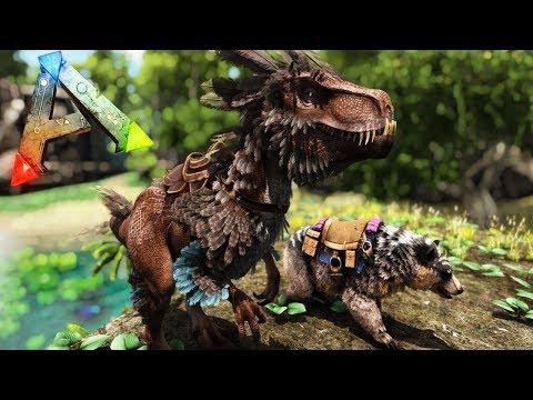 KOLPONOMOS Y DRYPTOSAURUS EN ARK: SURVIVAL EVOLVED | PlayiNkZ