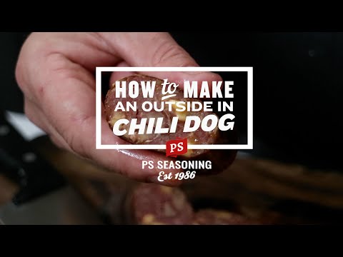 Outside In Chili Dogs | Frito, Beans & Cheese Smoked Sausage