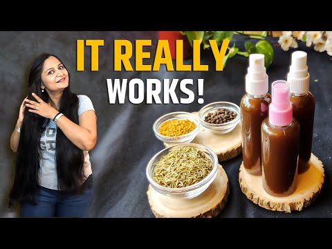 Home Remedy for Hair Fall | DIY Hair Serum for Strong Hair | Homemade Hair Serum & Tonic | Herbal