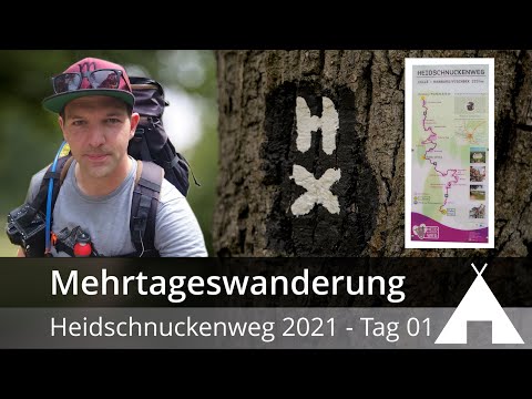Heidschnuckenweg 2021 - Tag 01 - Von Celle bis Angelbecksteich (30,6Km) 🇭 | Mehrtageswanderung