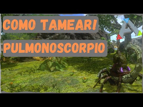 Como tamear al pulmonoscorpio en ARK MOBILE