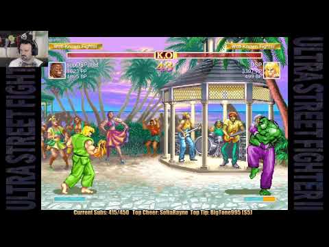 Ultra SF2 Birthday Week FUN! MP pt15 - Ken vs. LAGGIEST Dee Jay