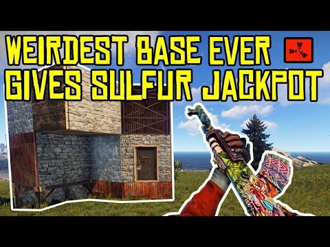 The WEIRDEST BASE EVER Gives A LUCKY SULFUR JACKPOT! - RUST (The Finale)