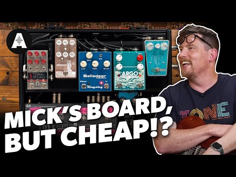 Can We Build Mick's Board with Cheap Pedals?
