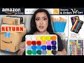 I Bought RETURNED Art Supplies From Amazon Badly Damaged