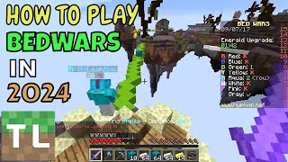 How to Play BEDWARS in Tlauncher Minecraft  2024 || Multiplayer server for tl bedwars like Hypixel