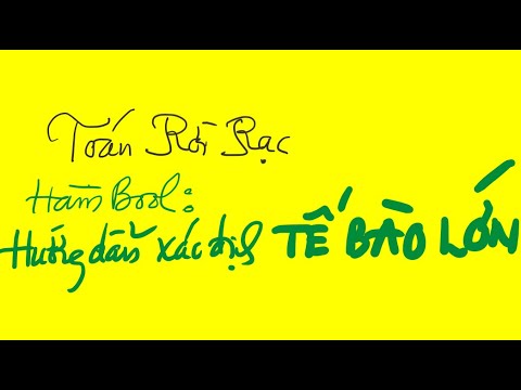 Hàm Boole (p3): Biểu đồ Karnaugh (Công thức tối tiểu, cách xác định tế bào lớn)