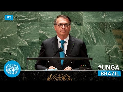 (Português) 🇧🇷 Brazil - President Addresses United Nations General Debate, 76th Session | #UNGA