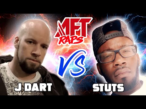 J DART VS STUTS - AFT RAPS MC BATTLE - HOSTED BY CARASEL