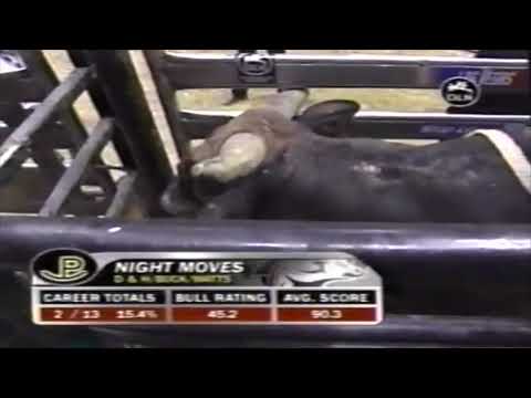 Night Moves bucks Corey Navarre - 05 PBR Dallas