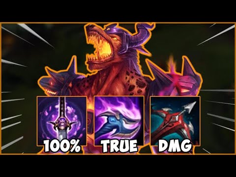 Nasus but I achieve 100% TRUE DAMAGE on my NASUS Q with 550 stacks in 20 minutes!