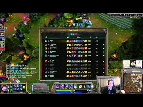 Bjergsen Lulu vs Kha'Zix [Mid] [Challenger Ranked solo queue]