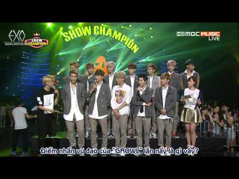 [Vietsub] 130807 EXO Interview @ Music Show Champion [EXOPLANETVN.COM]