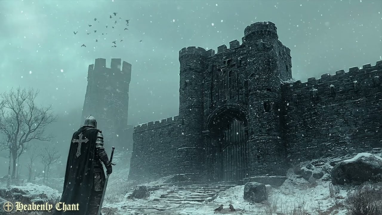 Crusader Knight Gregorian Chant - Templar Chant - Gregorian Chant Templar in the Cathedral