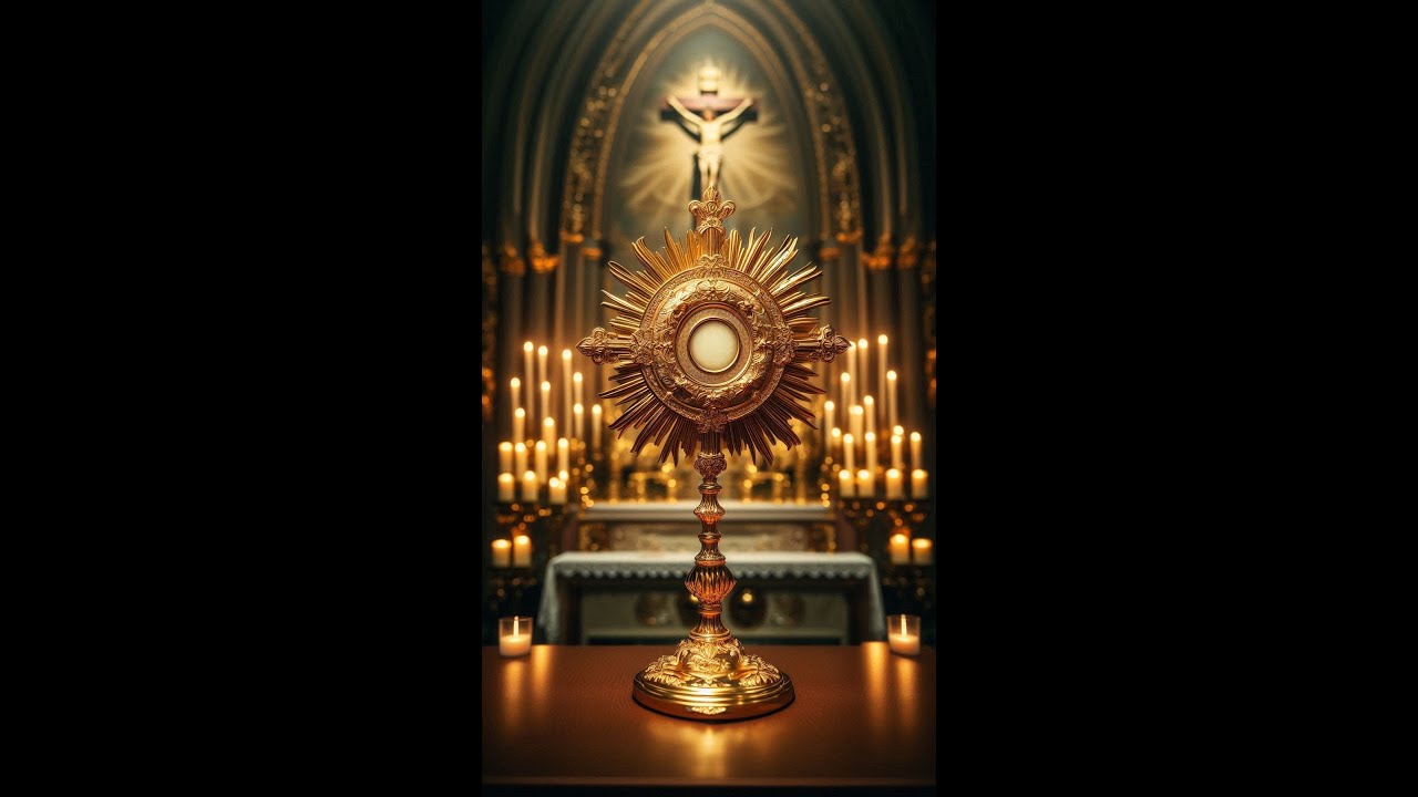 5 MINUTOS COM JESUS NO SACRAMENTO - O Sagrado Refúgio que Nos Abraça