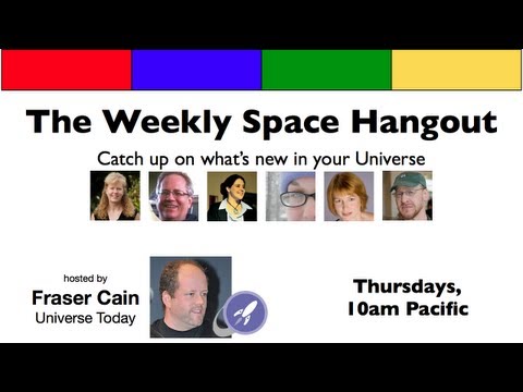 Weekly Space Hangout - 2012-01-26