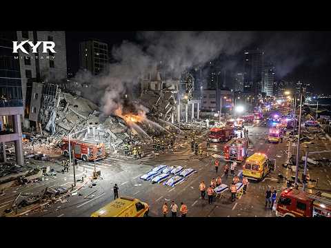 TEL AVIV RUSAK PARAH – Dampak Serangan Rudal IRAN DI ISRAEL