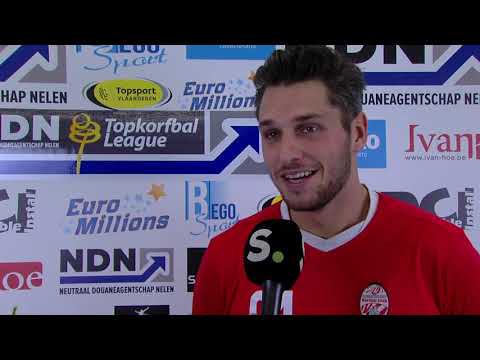 Jarni Amorgatse na winst halve finale met Borgerhout GW vs Voorwaarts