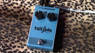 TC Electronic TAILSPIN Vibrato pedal demo with Humbuckers (Darkmoon) & Princeton Reverb