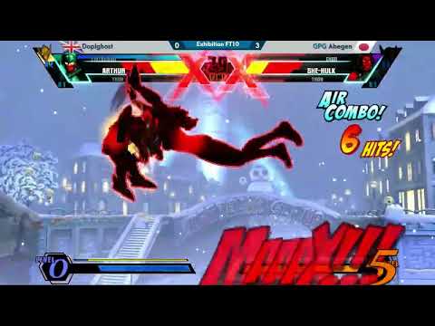 UMVC3 INSANE FT10 Exhibition! GPG ABEGEN vs DOPLGHOST | Revolution 20XX3 | Fight for the BEST THOR!