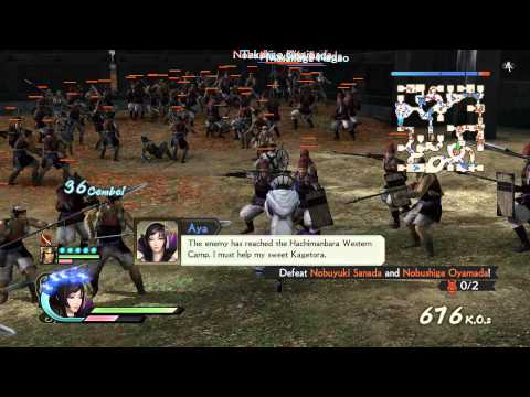 Samurai Warriors 4 - Legend of the Uesugi Ep 2 - Battle of Kawanakajima
