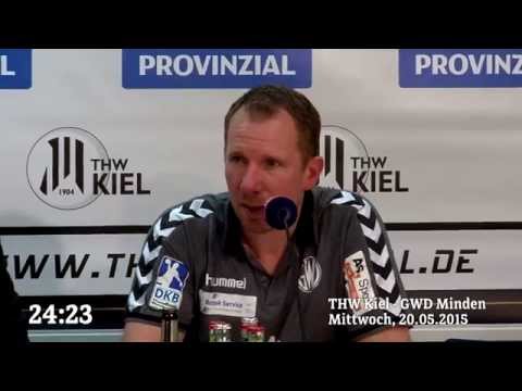 Pressekonferenz: THW Kiel - GWD Minden, 20.05.2015