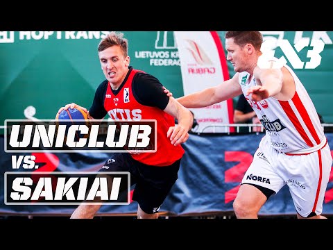 Uniclub vs. Sakiai (Full FINAL Game) | FIBA 3x3 Hoptrans - Stop 3