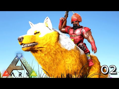 ARK: SURVIVAL EVOLVED - POISON DIREWOLF PACK & NOXIOUS THERIZINO !!! ARK PRIMAL FEAR TALAMH E02