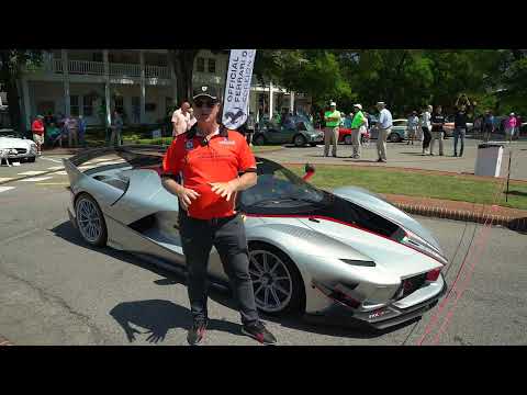 Ferrari FXXK Evo at the Sandhills Motoring Festival