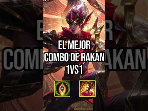 EL MEJOR COMBO CON RAKAN 1VS1 #leagueoflegends  #support