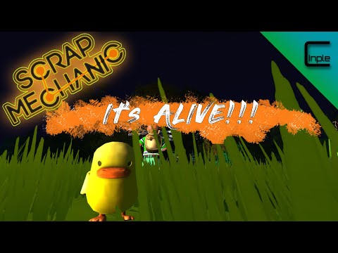Living Ducks in Survival!!!! | Scrap Mechanic Mods How To (Early Sunday edition)