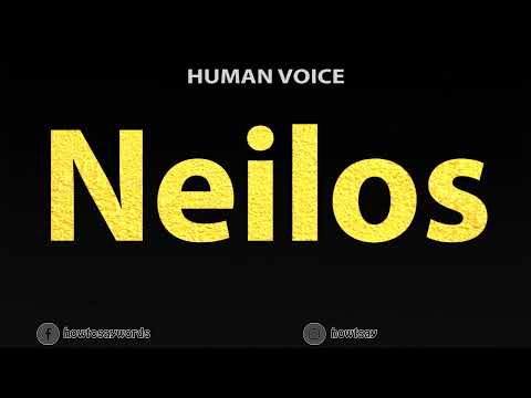How To Pronounce Neilos