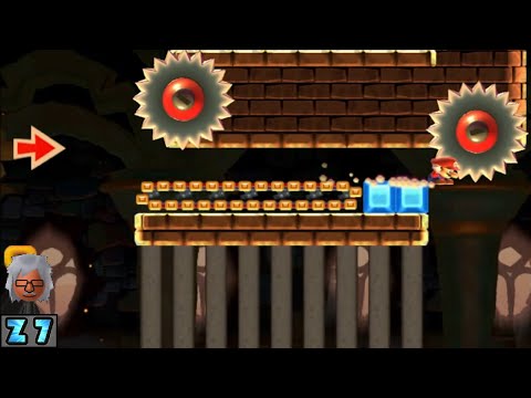 Perfect Platform Precision! & Escape The Old Ruins! by UltraTTV [MARIO MAKER 1]