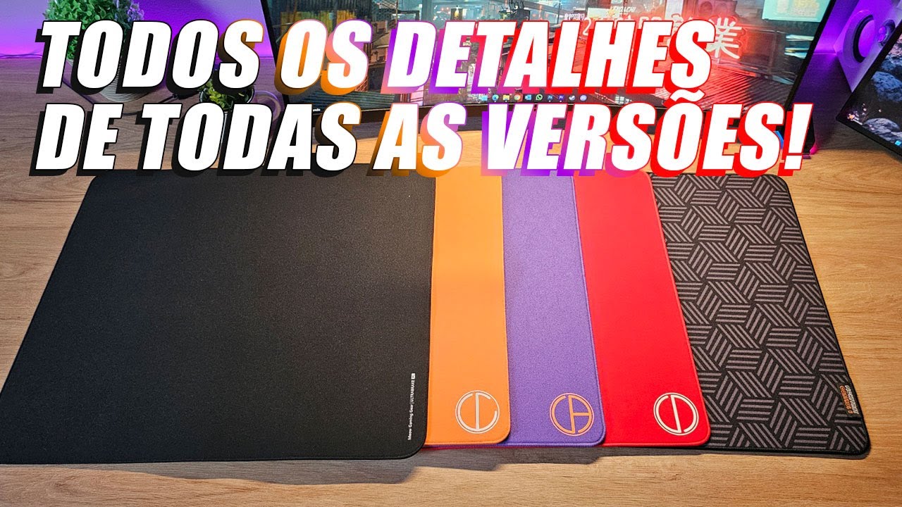 COMPARATIVO MOUSEPADS MEOW Gaming Gear - Tudo que você precisa saber + bônus PK Control