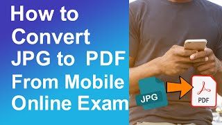 How to convert jpg to pdf from mobile