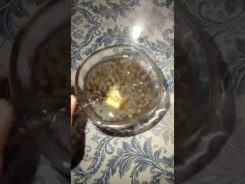 Delicious Persian tea with chia seeds, pineapple , lemon and some magic taste #delish #delhi