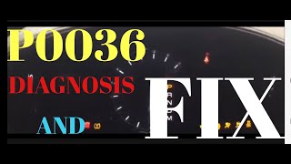 HOW TO FIX ANY CAR WITH A P0036 - HO2S Heater Control Circuit - Bank 1   ERROR CODE- Fast and easy