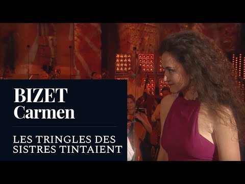 BIZET : Carmen "Chanson Bohème : les tringles des sistres tintaient" (d'Oustrac) [HD]