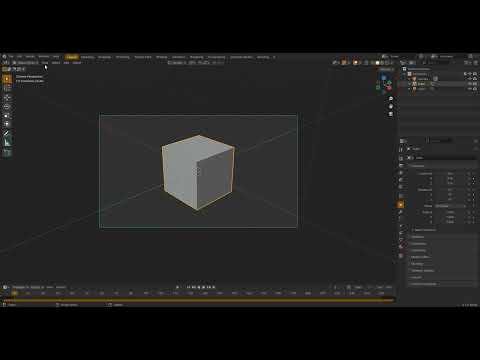 Frame Camera Bounds - Blender