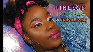 Cardi B Finesse Inspired Makeup Tutorial