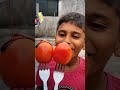 Tomato Choclate Syrup Shorts