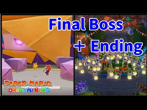 Paper Mario: The Origami King - Olly Final Boss + Ending