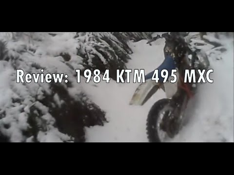 Dirtbike Review Part 2: 1984 KTM 495