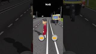🚦 Chicken Road Crossing Game Challenge Accepted 😱🔥 #gaming #games #funnyshorts #