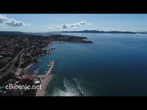 Bibinje from air 29.9.2019.