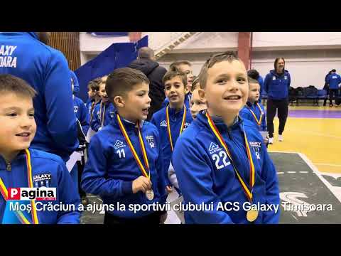 Moș Crăciun a premiat micii campioni ai ACS Galaxy Timișoara