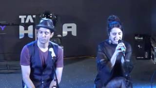 Tere Mere Dil - Rock On 2 | Shraddha Kapoor | Live Performance | Rock On 2 Official Trailer Launch